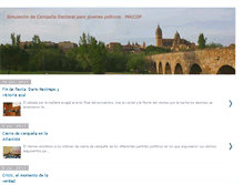 Tablet Screenshot of jovenes-politicos.blogspot.com