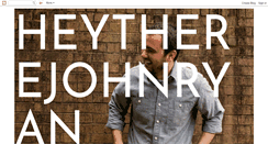 Desktop Screenshot of heytherejohnryan.blogspot.com