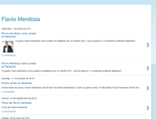 Tablet Screenshot of flavio-mendoza.blogspot.com