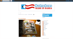 Desktop Screenshot of ilustradoresbahia.blogspot.com