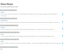 Tablet Screenshot of glass-house.blogspot.com
