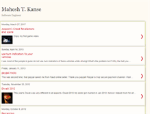 Tablet Screenshot of maheshkanse.blogspot.com