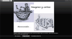 Desktop Screenshot of imagenesycaritas.blogspot.com