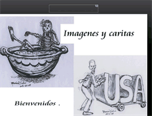 Tablet Screenshot of imagenesycaritas.blogspot.com