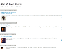 Tablet Screenshot of alancavestudios.blogspot.com