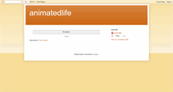 Desktop Screenshot of animatedlife.blogspot.com