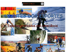 Tablet Screenshot of amantesdosesportes.blogspot.com