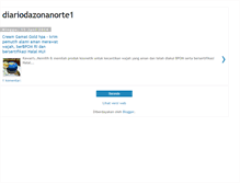 Tablet Screenshot of diariodazonanorte1.blogspot.com