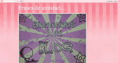 Desktop Screenshot of frasesdeamistadamor.blogspot.com