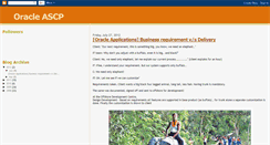 Desktop Screenshot of oracleascp.blogspot.com