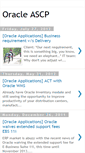 Mobile Screenshot of oracleascp.blogspot.com
