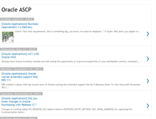 Tablet Screenshot of oracleascp.blogspot.com