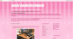 Desktop Screenshot of mein-haekelschwein.blogspot.com