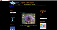 Desktop Screenshot of lanzarotediving.blogspot.com