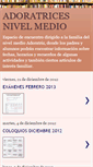 Mobile Screenshot of adoratricescbasecundario.blogspot.com