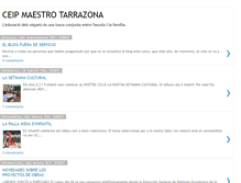 Tablet Screenshot of ceipmaestrotarrazona.blogspot.com