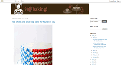 Desktop Screenshot of i-heart-baking.blogspot.com