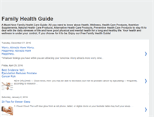 Tablet Screenshot of healthguide2u.blogspot.com