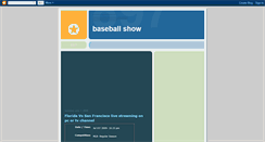 Desktop Screenshot of livestreamingbaseball4u.blogspot.com