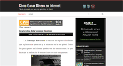 Desktop Screenshot of dineroyainternet.blogspot.com