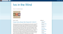 Desktop Screenshot of ivointhewind.blogspot.com