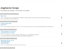 Tablet Screenshot of angelacres.blogspot.com