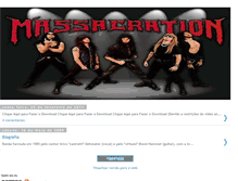 Tablet Screenshot of blogmassacration.blogspot.com