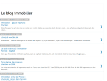 Tablet Screenshot of le-blog-immobilier.blogspot.com