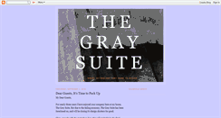 Desktop Screenshot of graysuite.blogspot.com