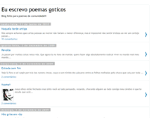 Tablet Screenshot of euescrevopoemasgoticos.blogspot.com