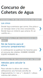 Mobile Screenshot of cohetes-de-agua.blogspot.com