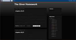 Desktop Screenshot of giverhomework.blogspot.com