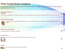 Tablet Screenshot of knottybicsiecreations.blogspot.com