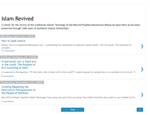 Tablet Screenshot of islamrevived.blogspot.com