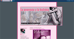 Desktop Screenshot of gabriela-anorexiaybulimia.blogspot.com