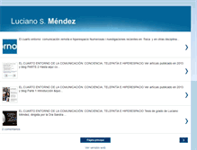 Tablet Screenshot of lucianomendez.blogspot.com