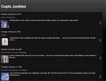 Tablet Screenshot of copicjunkies.blogspot.com