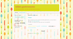 Desktop Screenshot of bebe-gastronome.blogspot.com