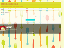 Tablet Screenshot of bebe-gastronome.blogspot.com