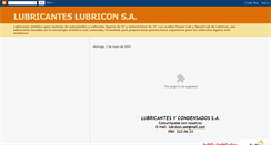 Desktop Screenshot of lubricanteslubriconsa.blogspot.com