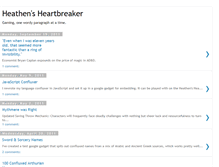 Tablet Screenshot of heathensheartbreaker.blogspot.com