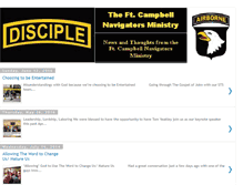 Tablet Screenshot of campbelldisciple.blogspot.com