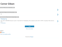 Tablet Screenshot of connorgibson.blogspot.com