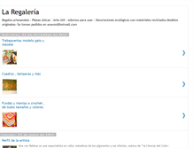 Tablet Screenshot of la-regaleria.blogspot.com