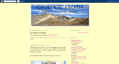Desktop Screenshot of geofroth.blogspot.com