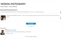 Tablet Screenshot of matrimoniofotografia.blogspot.com