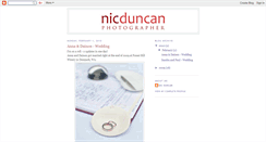 Desktop Screenshot of nicduncanblog.blogspot.com