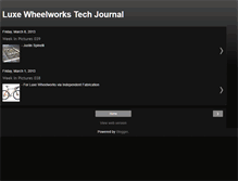 Tablet Screenshot of luxewheelworks.blogspot.com