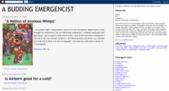 Desktop Screenshot of emergencist.blogspot.com