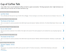 Tablet Screenshot of cupofcoffeetalk.blogspot.com